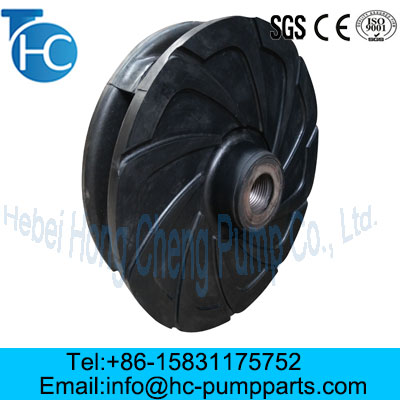Slurry Pump Parts Rubber Impeller