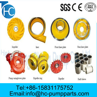 OEM Corrosion Resistance Slurry Pump Parts