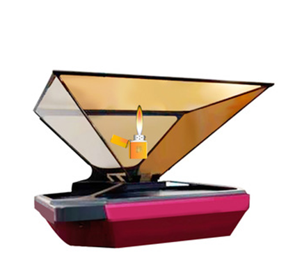 Customize shape OEM led holographic display with full HD Resolution