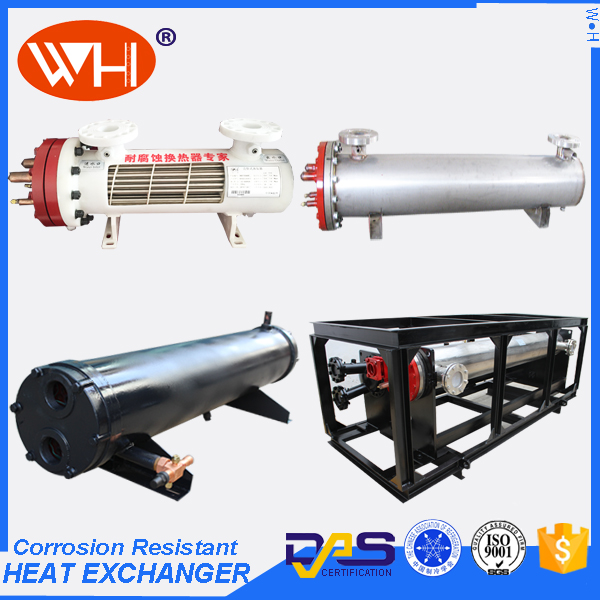 High Quality Evaporator Heat Exchanger Beer Cooling Condenser Evaporator with Ss Tube Industrial Chiller for Plating