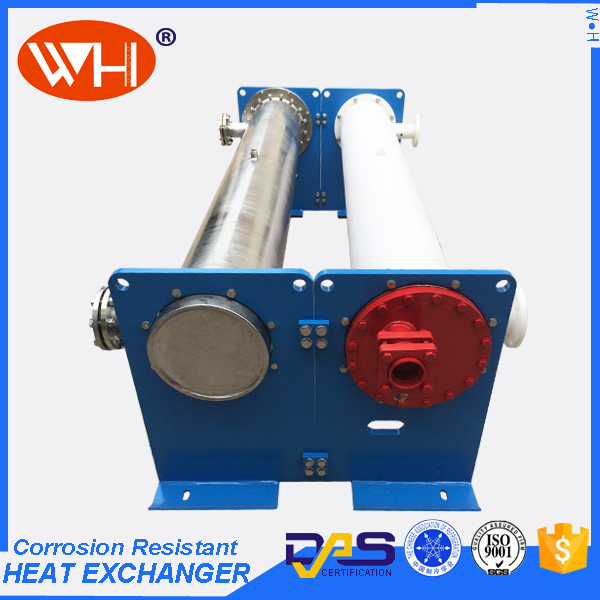 High Quality evaporator heat exchanger beer cooling condenser evaporator with ss tube Industrial Chiller for Plating