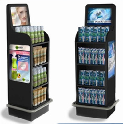 OEM 19 Inch POP LCD Display Advertising Player with touch screen