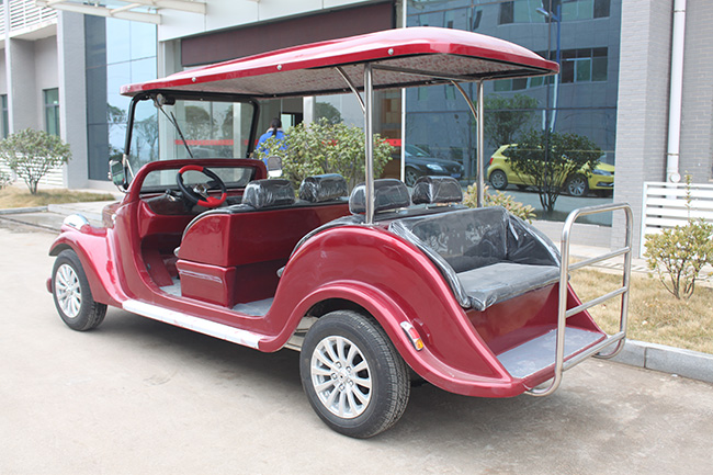 chinese lovely wedding car electric cars automobile Sightseeing Vehicle