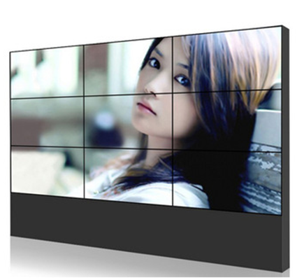 full hd vertical 60 inch ultra narrow 3x4 lcd video wall