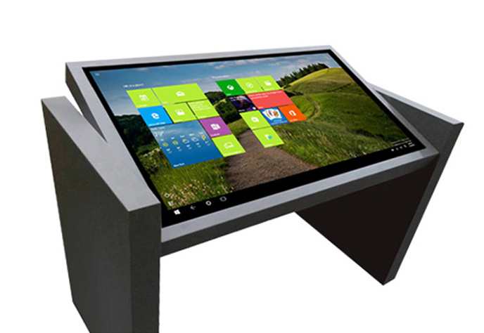 46 inch android windows lcd screen ir multi touch table