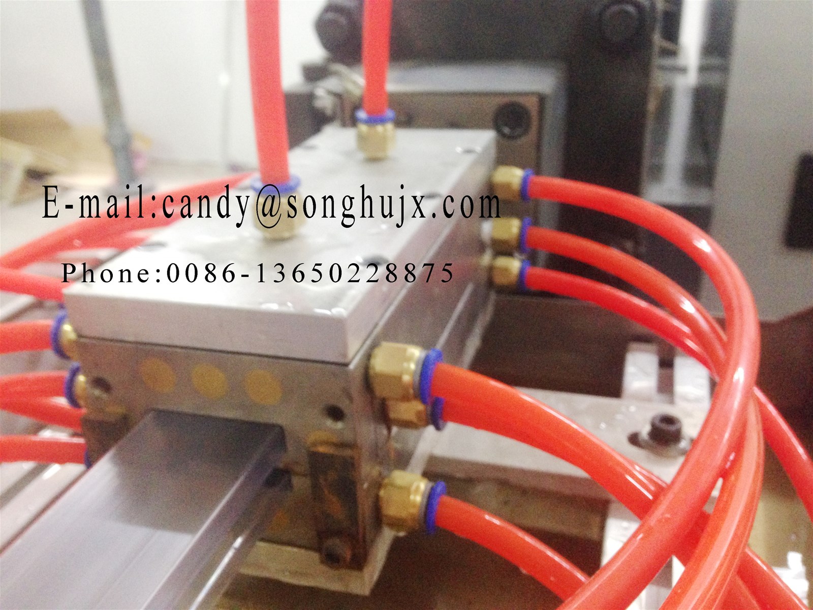 High Quality Transparent IC Packaging Pipe Extrusion Line