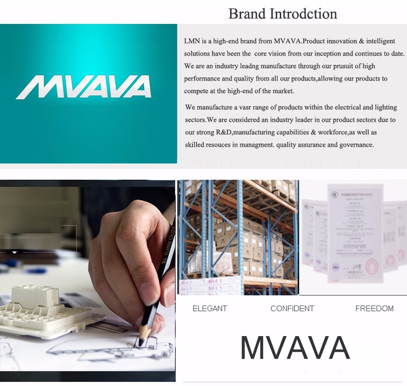 MVAVA CE BS Approved Sound Light Sensor Switch Luxury Black Crystal Glass 500800W Sound And Light Control Switch