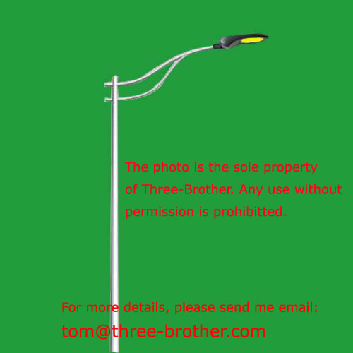 Single arm lighting pole TBP04A