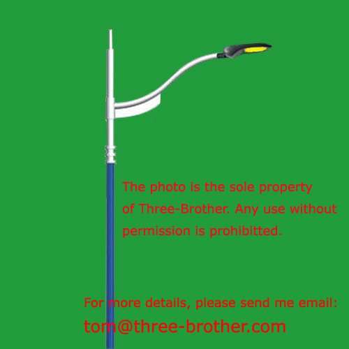 Single arm lighting pole TBP09A