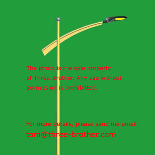 Single arm lighting pole TBP16A