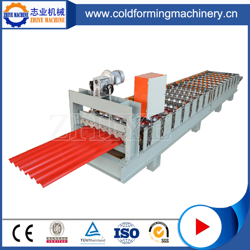 Corrugated Roofing Sheet Roll Forming Machine