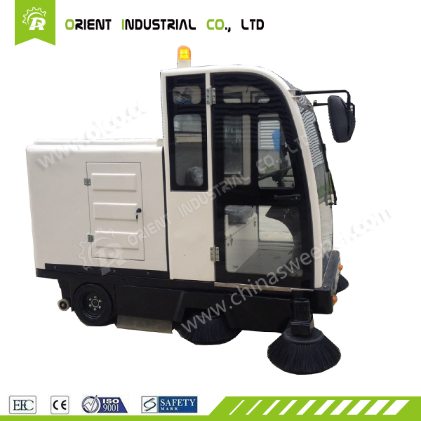 Industrial vacuum cleaner ORE800LD self discharge electric industrial sweeper