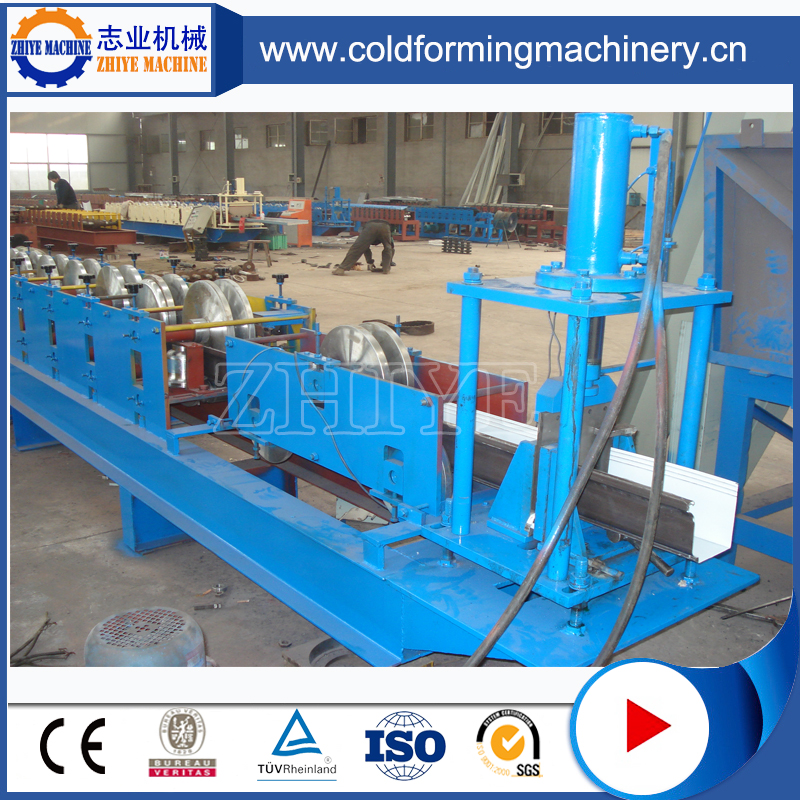 Steel Gutter Cold Roll Forming Machine