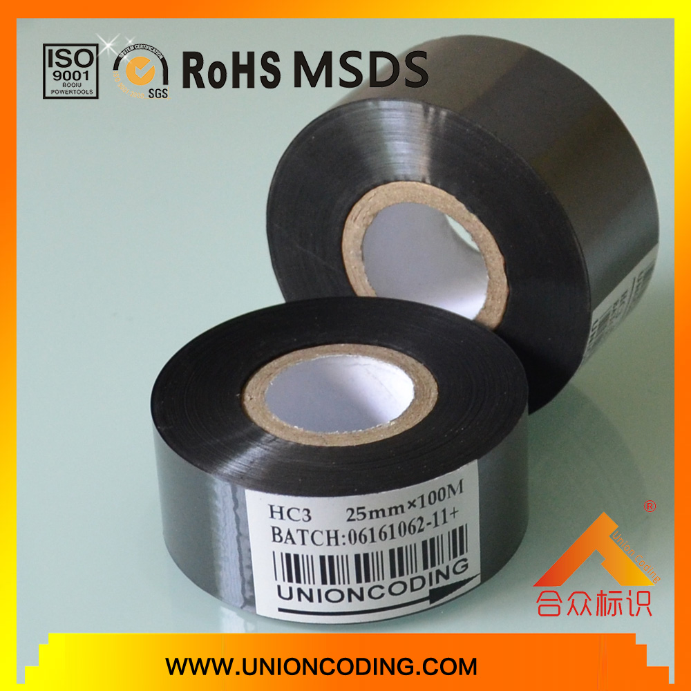 HC3 Type Black Color 30mm Width Hot Stamp Foil for Packaging Bags
