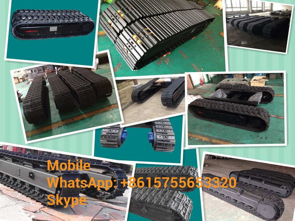 5 ton Rubber Track Undercarriage rubber crawler undercarriage