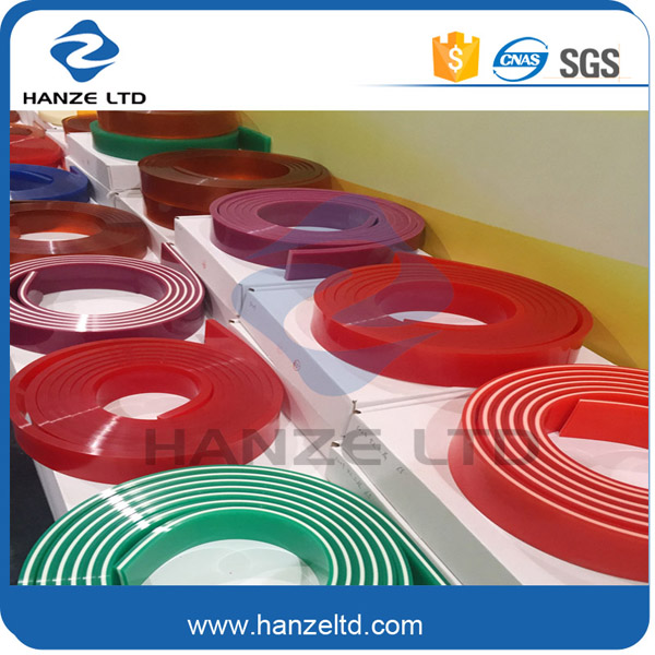 HANZE PU squeegee rubber for screen printing