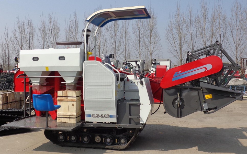 Mini Rice Wheat Combine Harvester Mini Rice Wheat Combine Harvester
