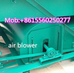 Mobile remove rotten leaves flaxseed cleaner machine