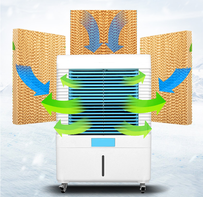 Mobile Air Cooler with Water ECVVC450