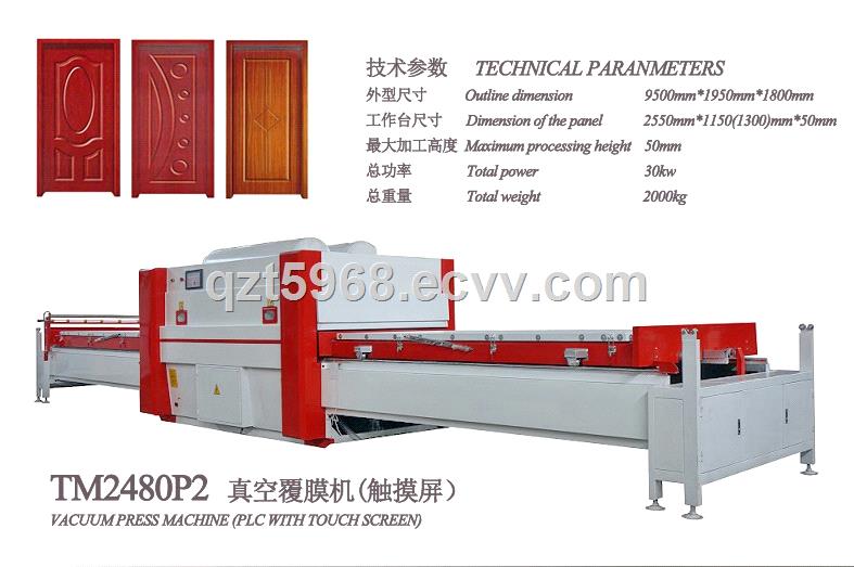 TM2480P2 full automatic vacuum press membrane machine