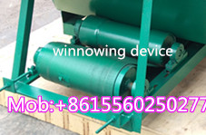 Removing mildew bran shell corn sieving machine