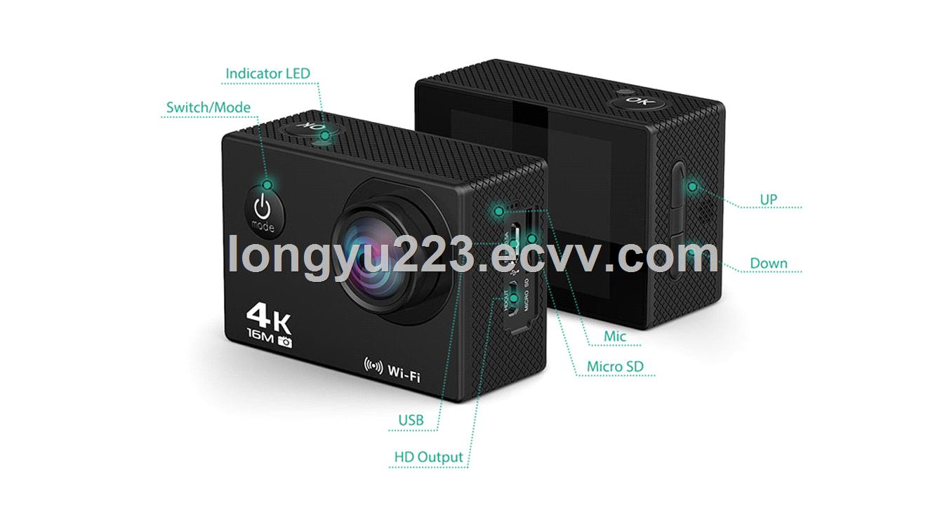4K MINI 30 waterproof Action camera with WiFi HD Sports DV camera