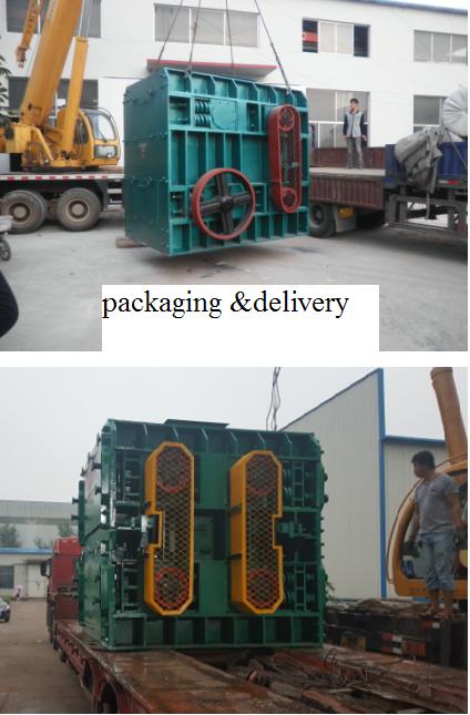 Baite China Professional High Efficiency Mobile Roller CrusherCrushing Machine with Factory Price