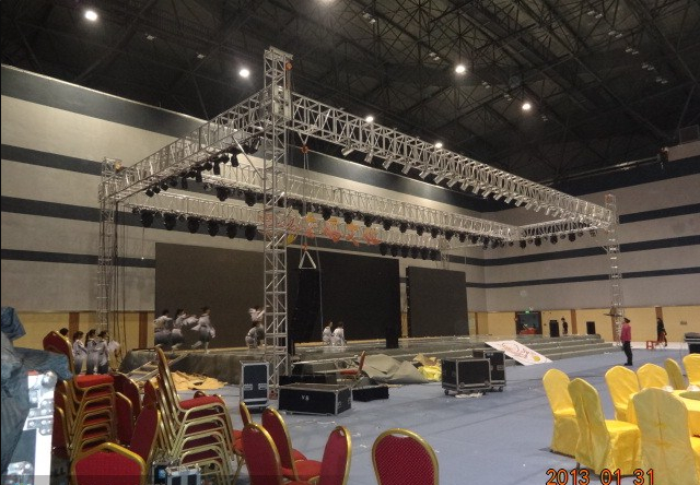 aluminum stage lighting truss for event performance wedding Dj club