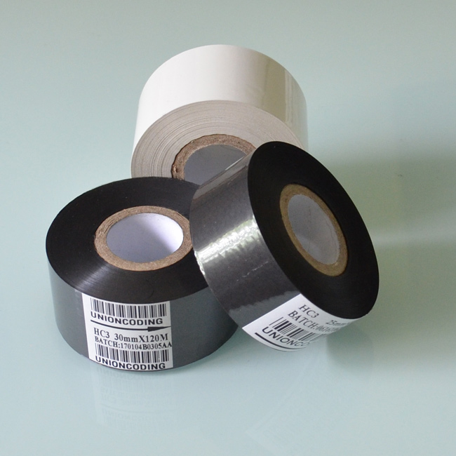 HC3 Type 30mm Width 120M length Black Thermal transfer tape