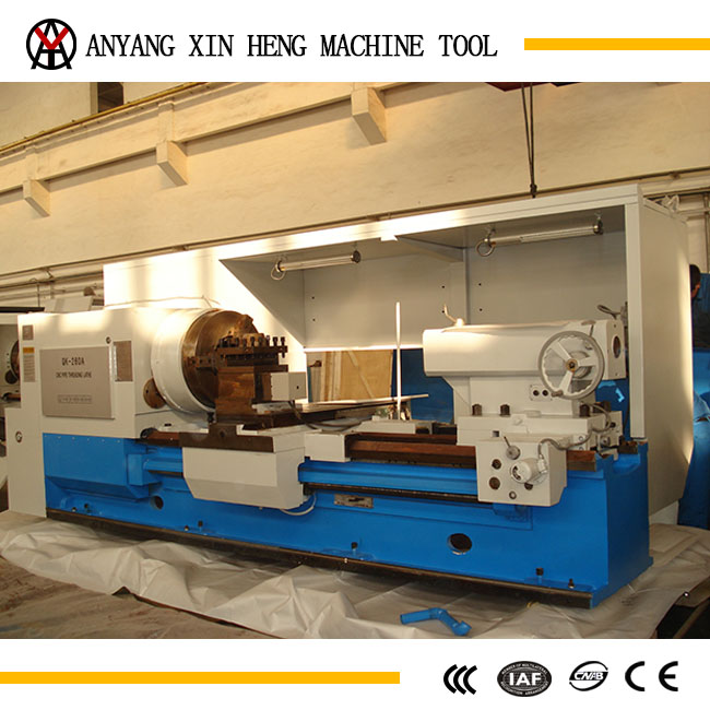 QKA1246 leader brand Hollow Spindle oil country lathes in the oil field industry