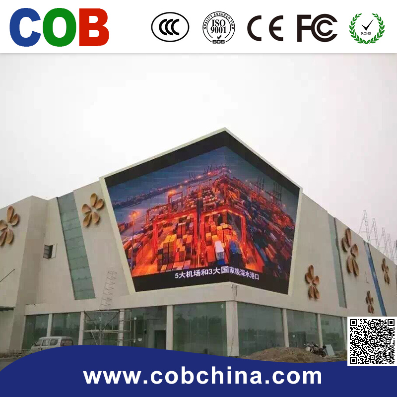 outdoor full color led display screen P10 RGB luminous sign led billboard panel