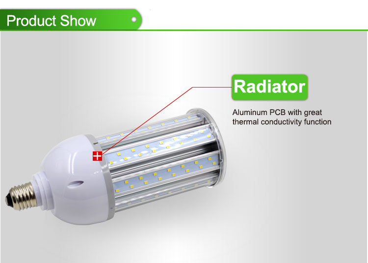 Manufacturer led post top retrofit bulb e27 for HID Retrofit 150lmw