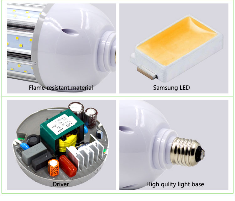 Manufacturer led post top retrofit bulb e27 for HID Retrofit 150lmw