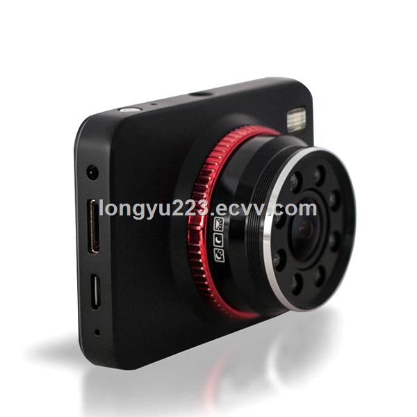27inch Dash Cam Full HD 1080P Car DVR with 170 degree Wide Angle Parking Monitor Gsensor Loop Recording