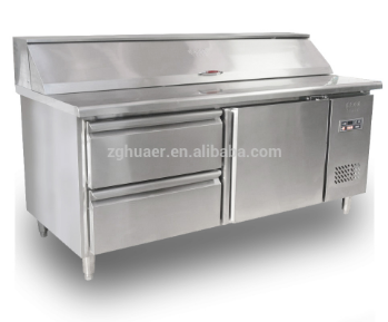 Costeffective Kitchen equipment refrigerated salad bar Commercial used salad bar display freezer