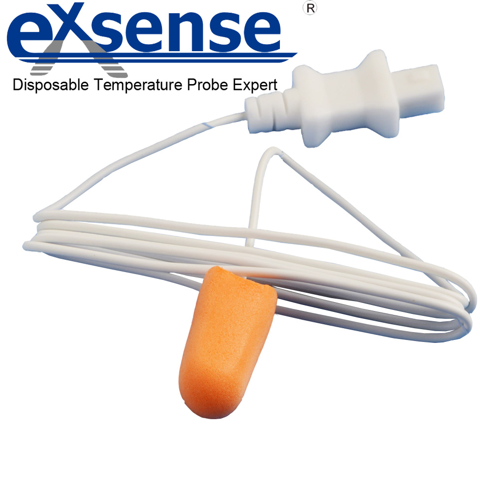 Disposable Medical Temperature Probe Sensor Skin Esophageal Tympanic Foley Catheter YSI 400 Series