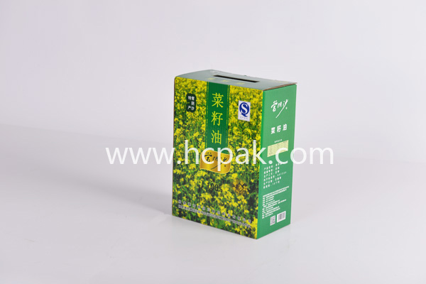 Edible oil packaging