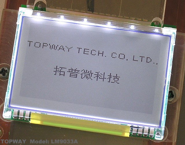 128X96 Graphic LCD Display COB Type LCD Module LM9033A