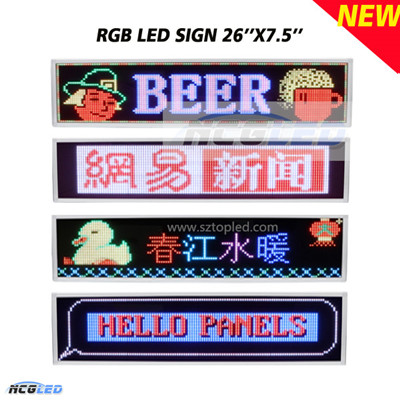 NEW PRODUCT Ultrathin P475 SMD Indoor Full Color LED mesage sign