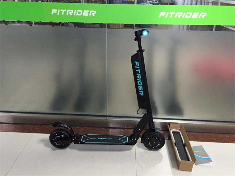 Top Quality Chinese Manufacture Fitrider T1s Electric Scooter 8inch Motor Double Shock Absorber Spring