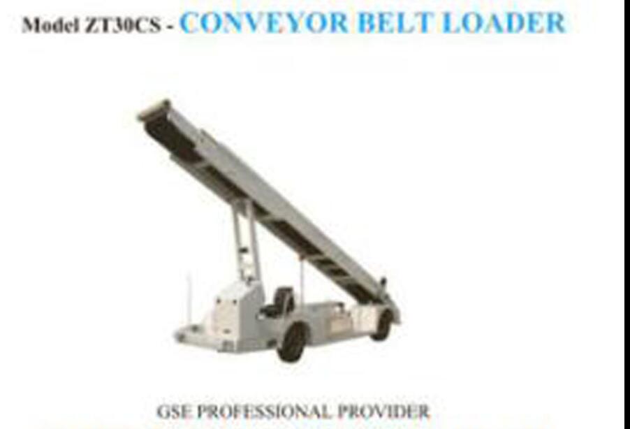 baggage conveyor belt loader