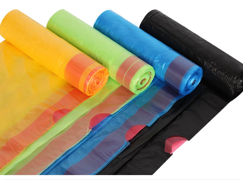 offer draw string plastic garbage bag and other kinds of garbage bags