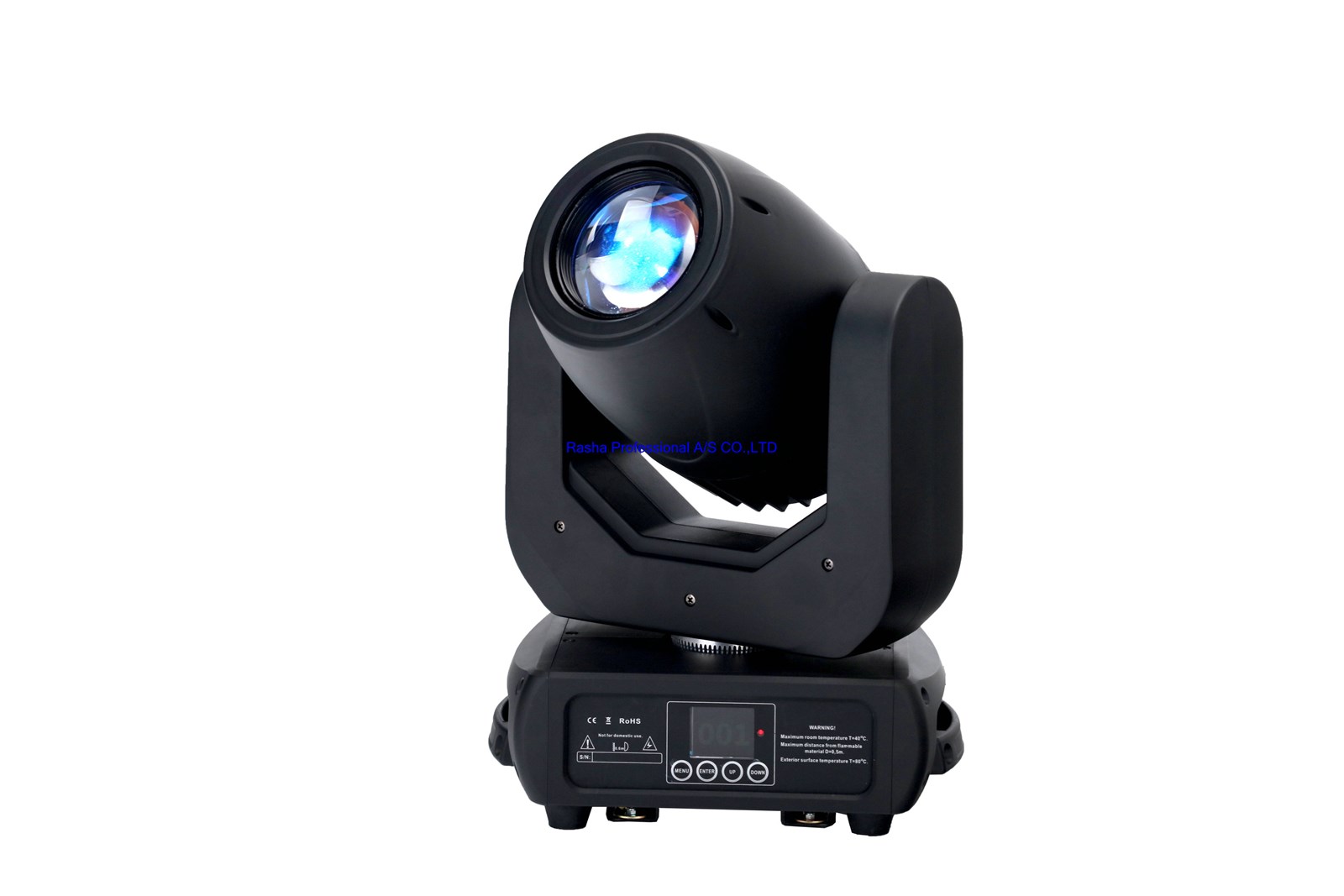 Rasha New Hot Sale 150W LED Moving Head Spot Light With 8 Facet Prism Powercon Stage Moving Gobo Light