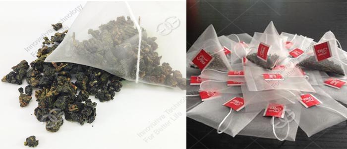 Factory Price Professional Black Tea Bag Packing Machine Triangle Tea Bag Packaging Machine