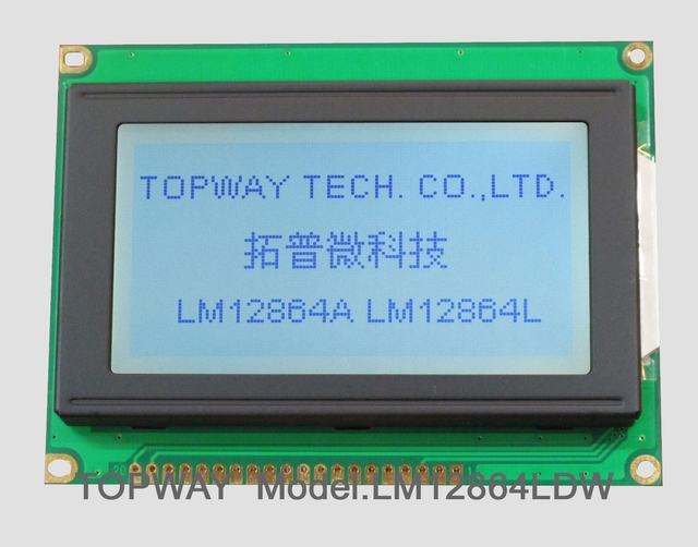 128X64 Graphic LCD Display COB Type LCD Module LM12864L