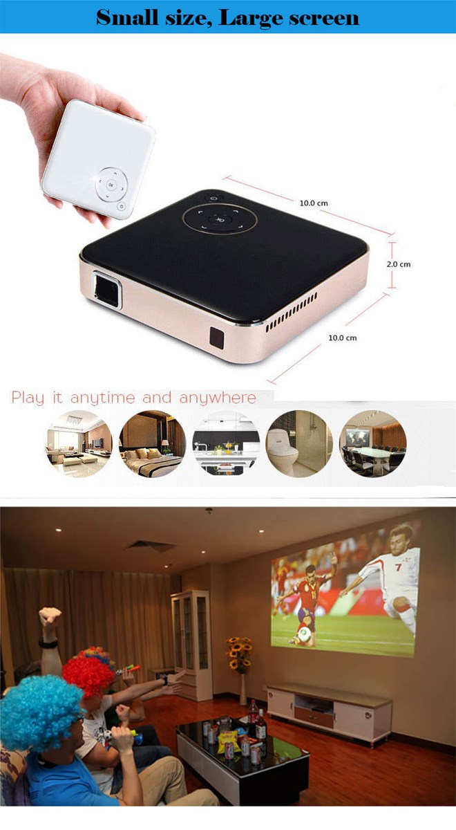Low price 1080p resolution hd mini projector with Android system 44
