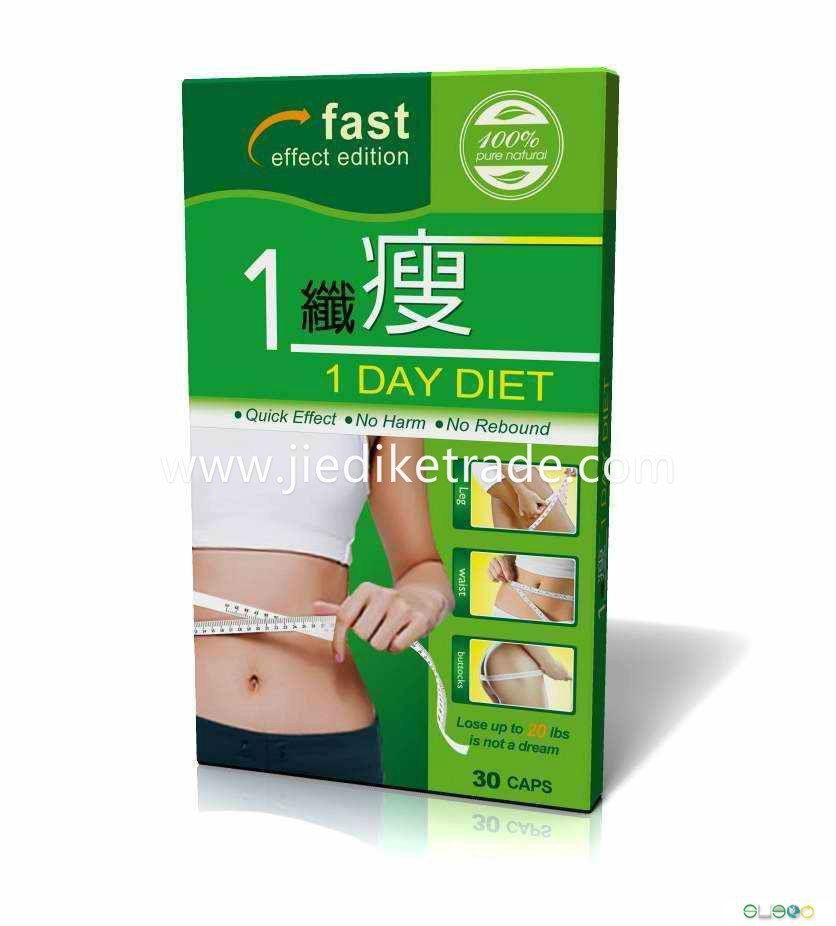 Safe Healthy One Day Diet Botanical Slimming Capsule