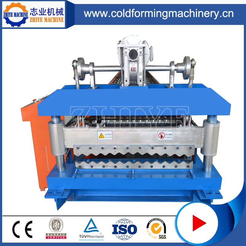 Steel Corrugated Sheet Profile Roll Forming Machine