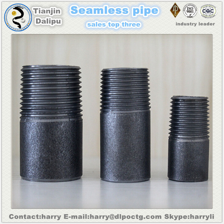 stainless NPT thread fittings long nipples npt thread pipe nipple