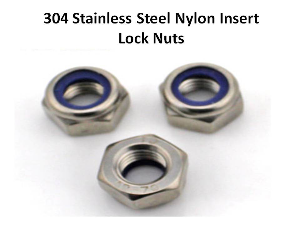 DIN 985 Nylon Insert Lock Nuts M3M4M5M6M8